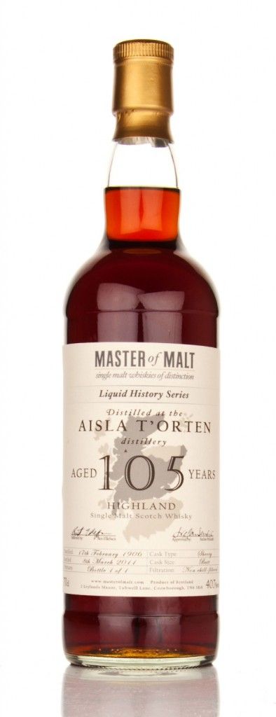 105-ročná Master Of Malt
